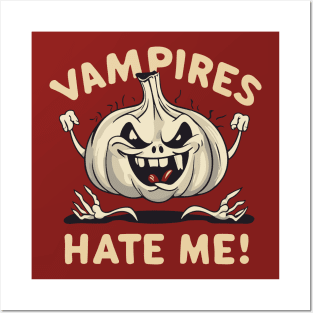 Garlic Lover Vampire Posters and Art